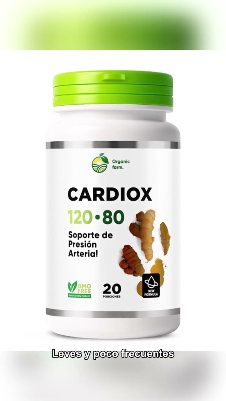 Efectos secundarios de CardioX 120/80
